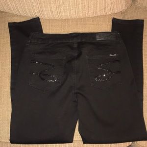 Seven7 Black jeans size 10